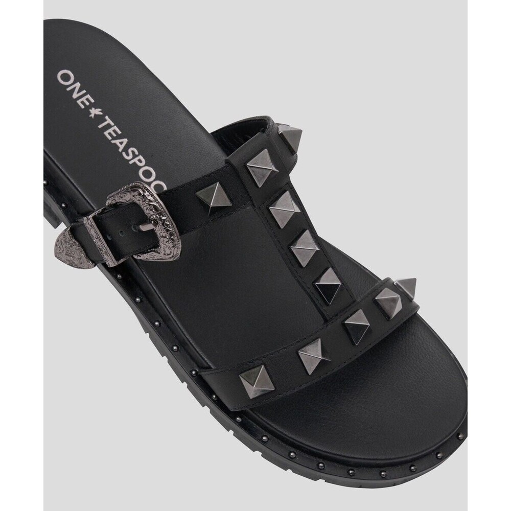 Revolvd One Teaspoon Studded Elise Slides Size 38 $169 MSRP